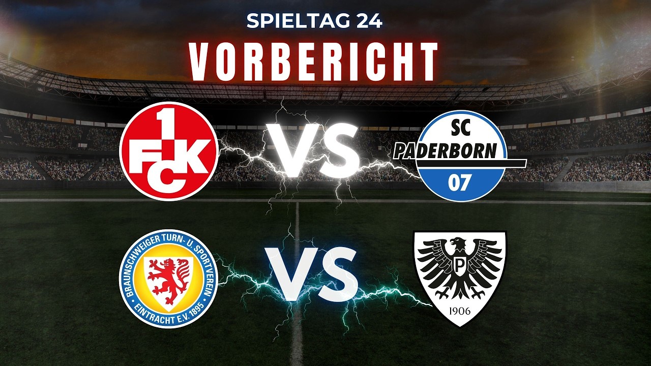 TRAINER-BEBEN IN KIEL! & Abstiegs-Krimi in Braunschweig - 24.Spieltag VORSCHAU