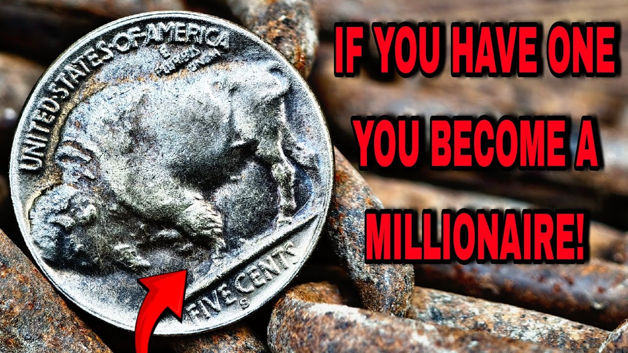 Монеты «Буффало Никель» в плохом состоянии проданы по 600 000 долларов каждая?! Эти монеты шокиро...