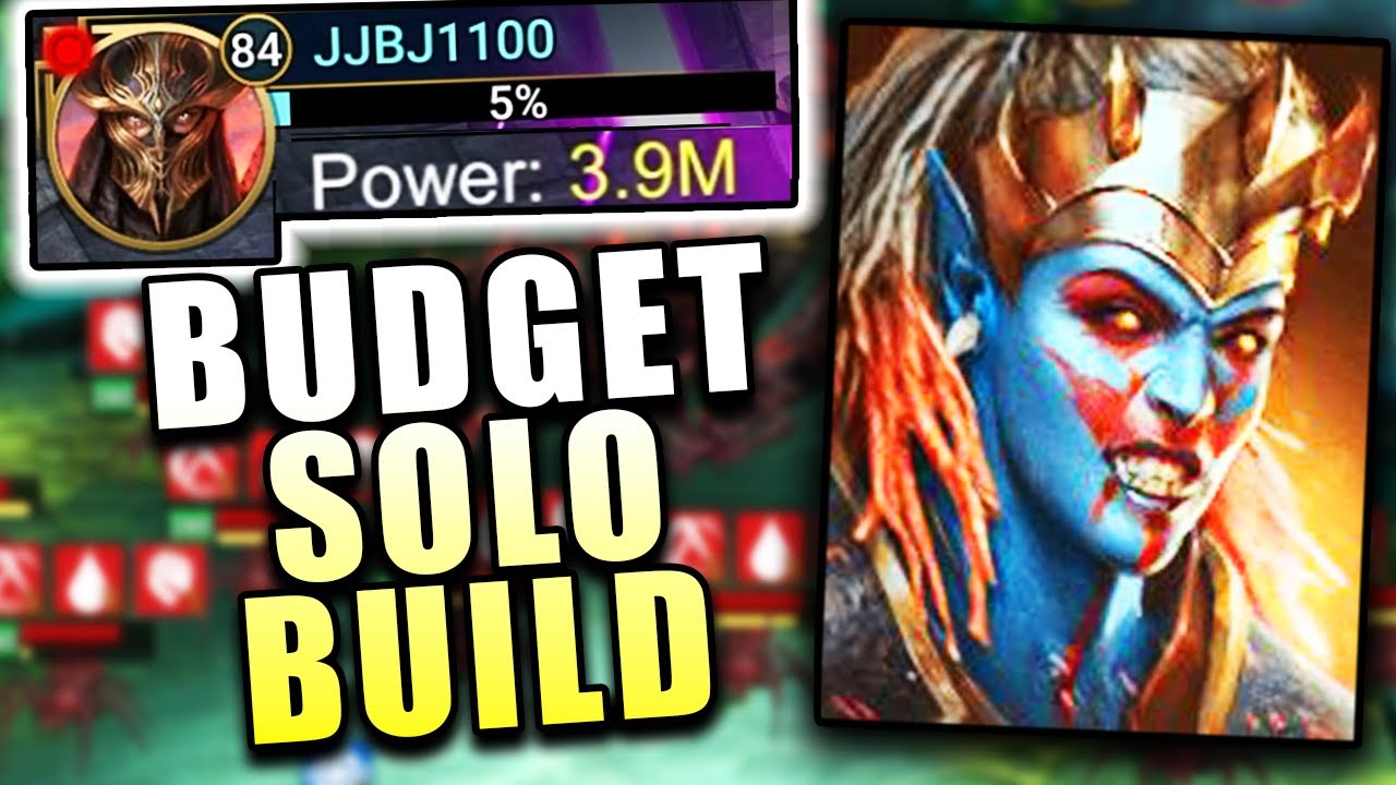 Teela Goremane BEST SOLO SPIDER Champ? (Spider 20 Budget Build)