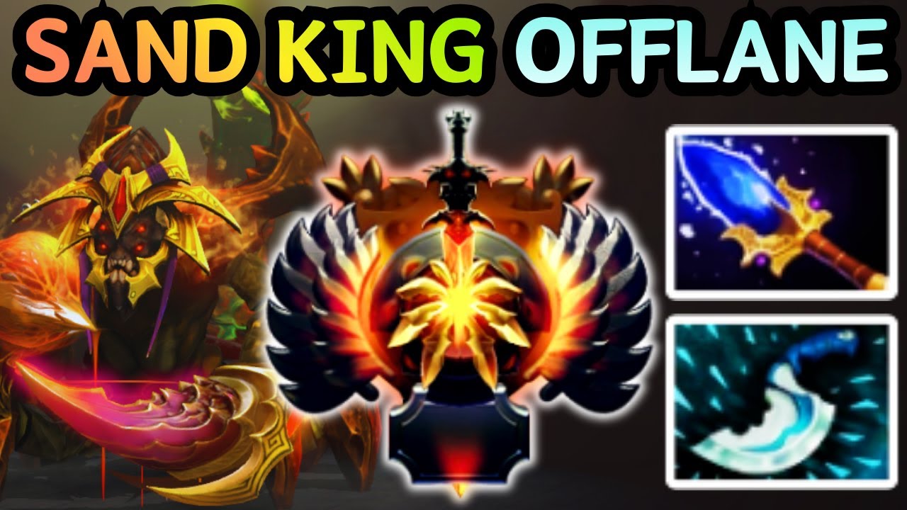 🔥 NEW PATCH 7.40 !!! SAND KING OFFLANE ONE BLINK, FIGHT OVER | DOTA 2 GAMEPLAY 🔥