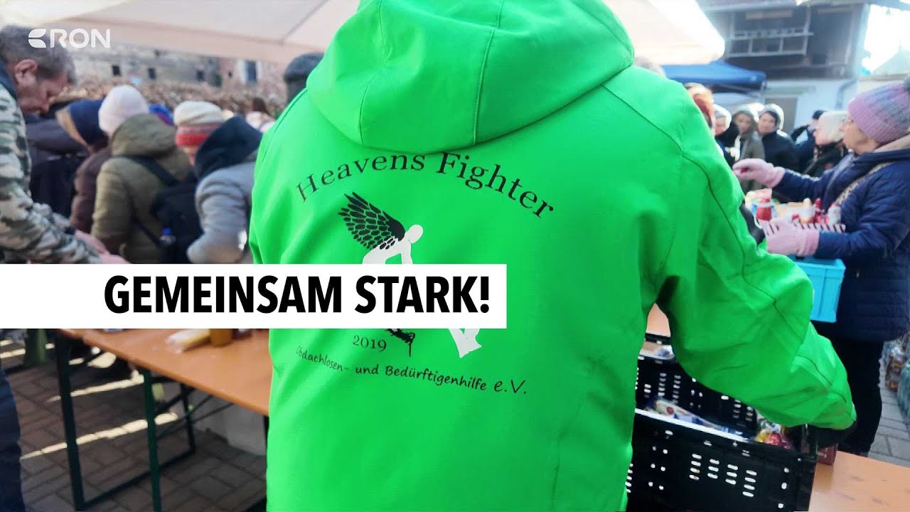 Heavens Fighter helfen Menschen ohne festen Wohnsitz in Schwetzingen | RON TV