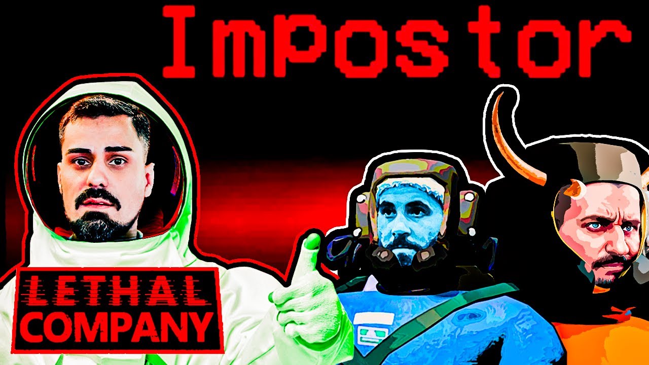 TEMOS UM IMPOSTOR ENTRE NÓS!!! LETHAL COMPANY com Smzinho, JonnyZul, FabioCog e imundos