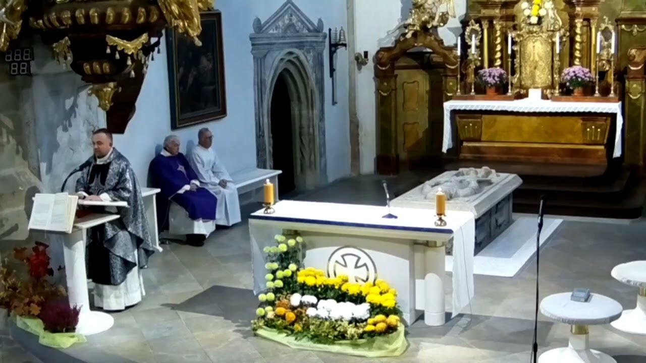 Pam&aacute;tka v&scaron;ech věrn&yacute;ch zemřel&yacute;ch - promluva