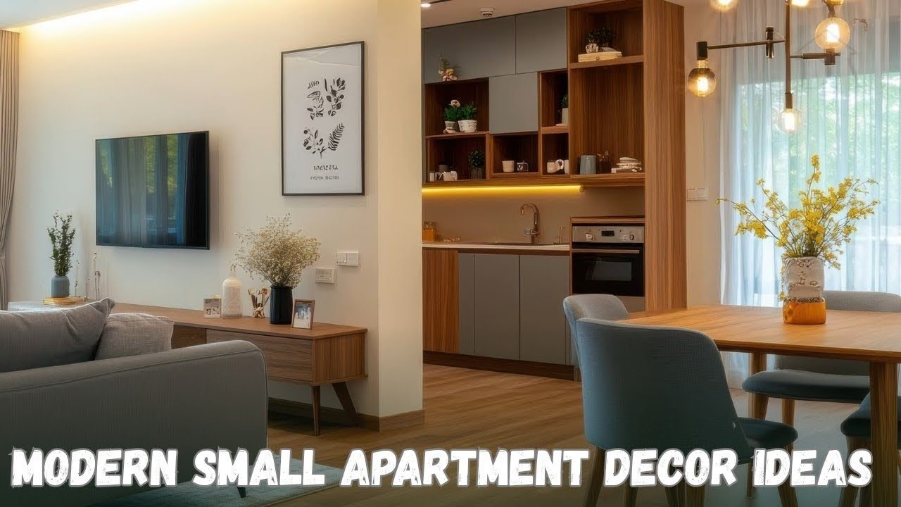 Modern Small Apartment Decor Ideas 2026 | Smart Space Saving Decor for Stylish Living
