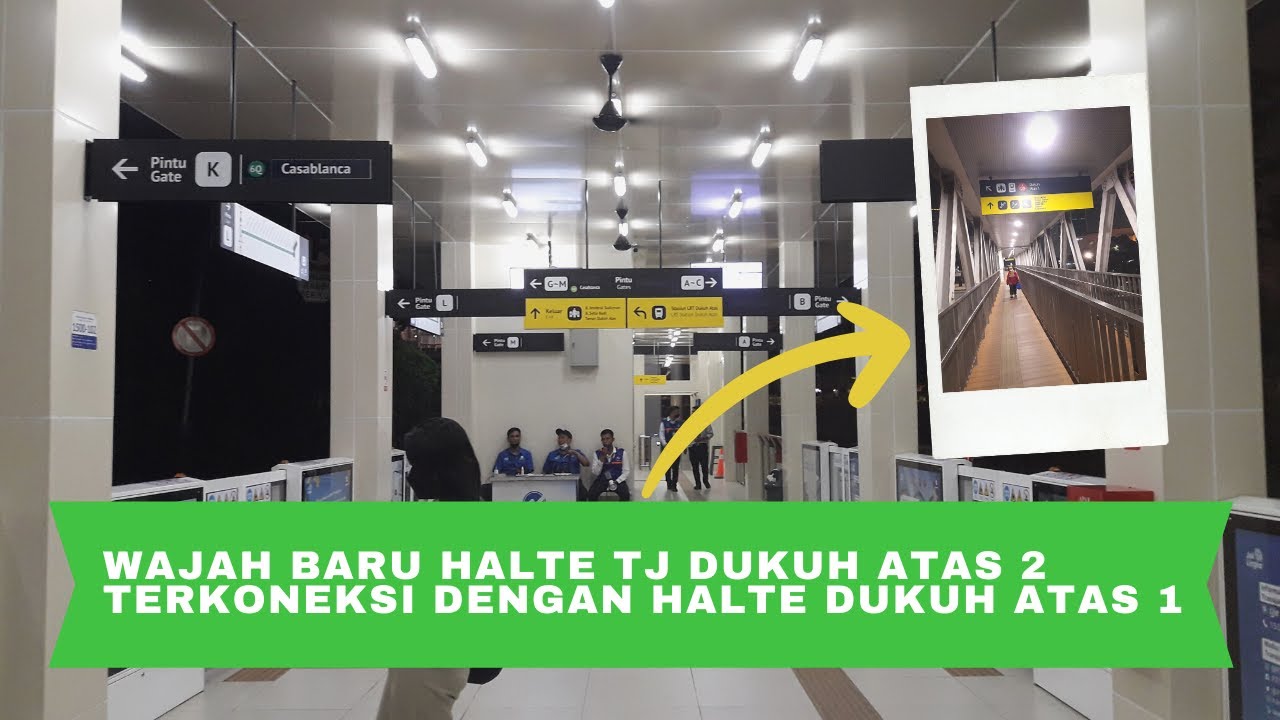 Akhirnya Halte Dukuh Atas 2 Kembali di Buka dan Tersambung Lewat Skybridge ke Halte Dukuh Atas 1