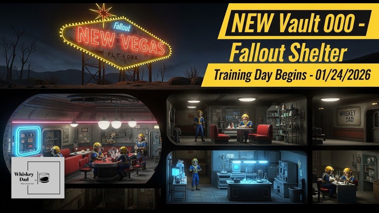NEW Vault 000 - Fallout Shelter - Training Day Begins - 01/24/2026