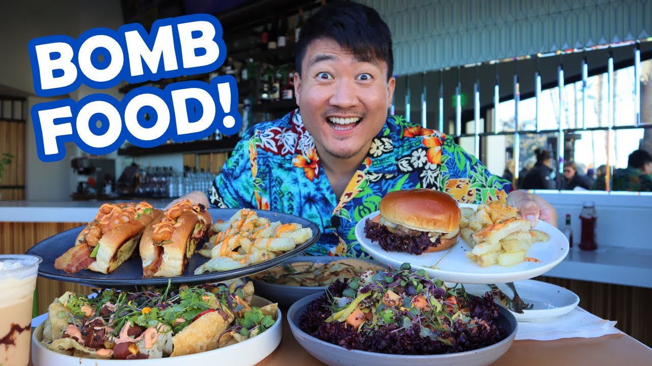 Eating at the HIGHEST RATED RESTAURANT on Catalina Island!