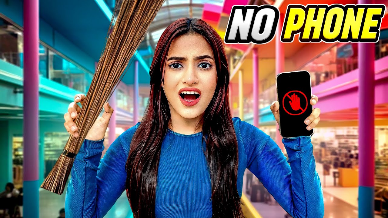 Using No Phone For 24 Hours Challenge | * very difficult 😭* | SAMREEN ALI