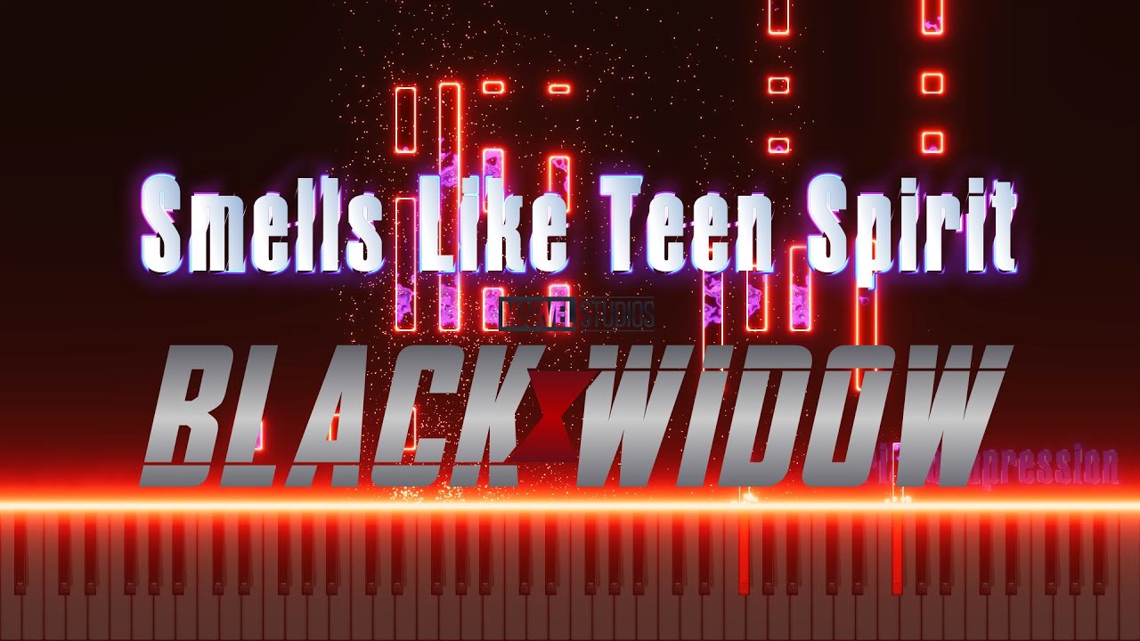 Malia J - Smells Like Teen Spirit (Black Widow Opening Credits) | Piano