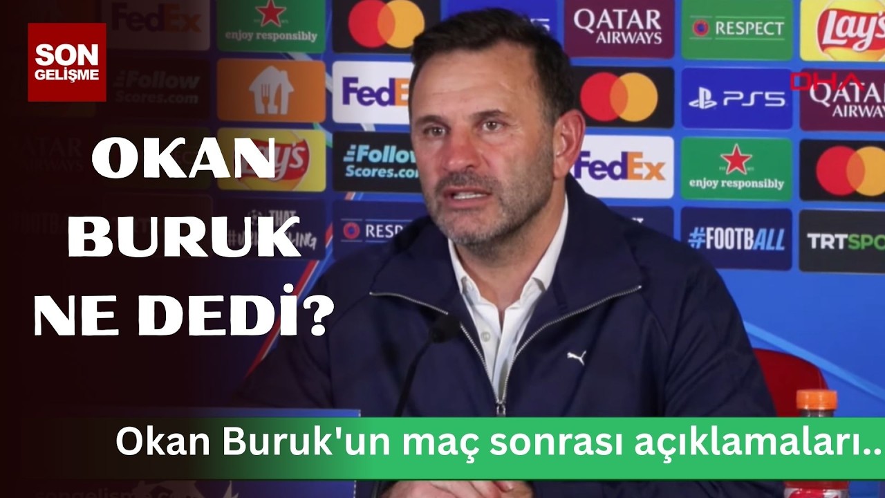 Okan Buruk: Buradan mutlu ayrılıyoruz ama daha bir şey kazanmadık / Video eklendi
