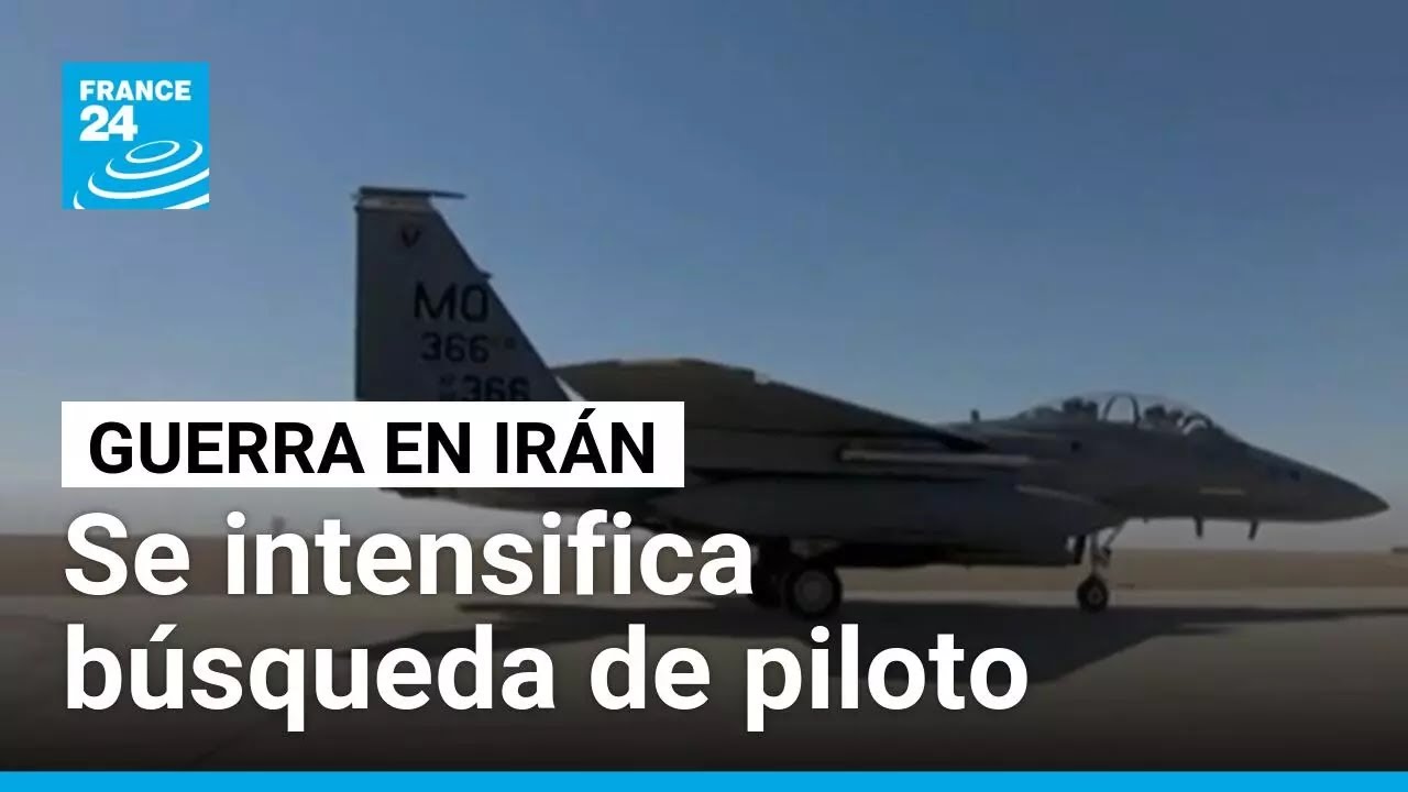 Ir&aacute;n y Estados Unidos intensifican la b&uacute;squeda del piloto desaparecido tras derribo de caza  F-15