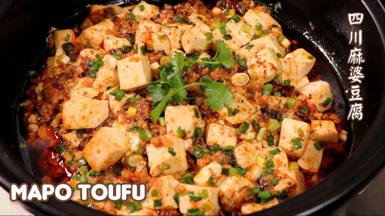 Mapo Toufu - Cách Đậu Hũ Tứ Xuyên Chuẩn Vị Nhà Hàng - 四川麻婆豆腐.