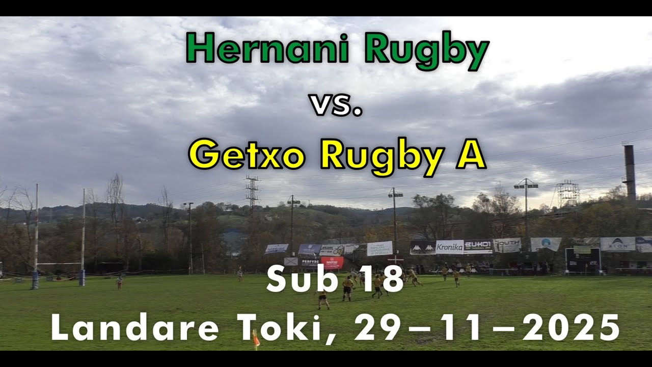 Hernani Rugby - Getxo Rugby A (sub-18)