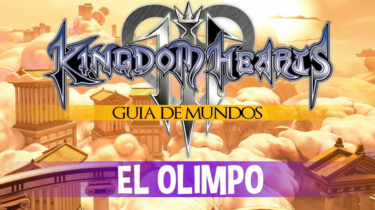Kingdom Hearts 3 Guia de Mundos 100% - El Olimpo (Todos los coleccionables)