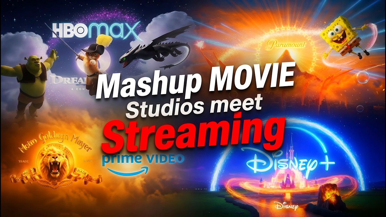 Movie Studio Intros Mashup with Streaming Services