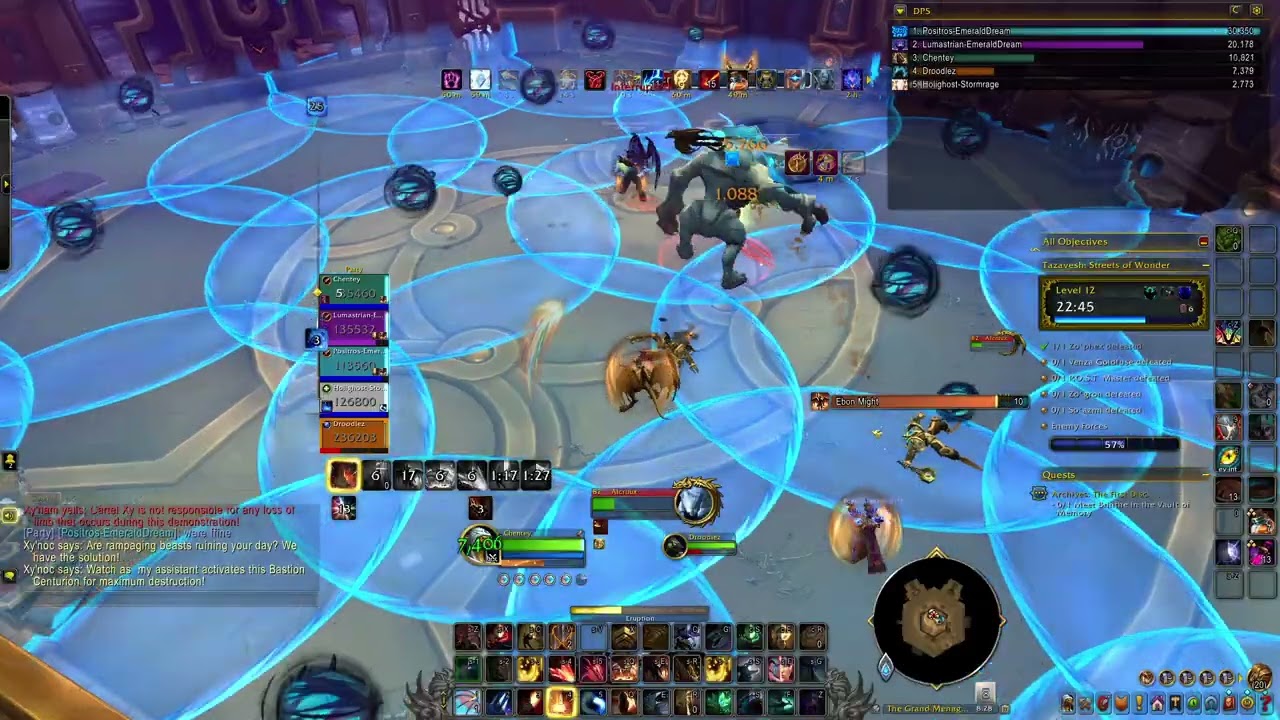 WoW Midnight pre-patch scalecommander augmentation evoker pve Tazavesh: Streets of Wonder Mythic +12