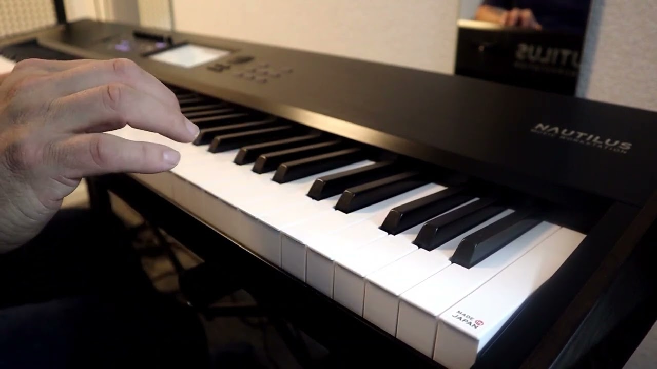 The high-quality sound of Korg NAUTILUS : SlowPads
