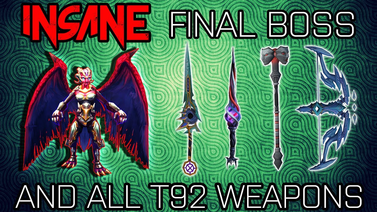 Road to Insane Final Boss and all T92s | Episode One | Runescape 2017