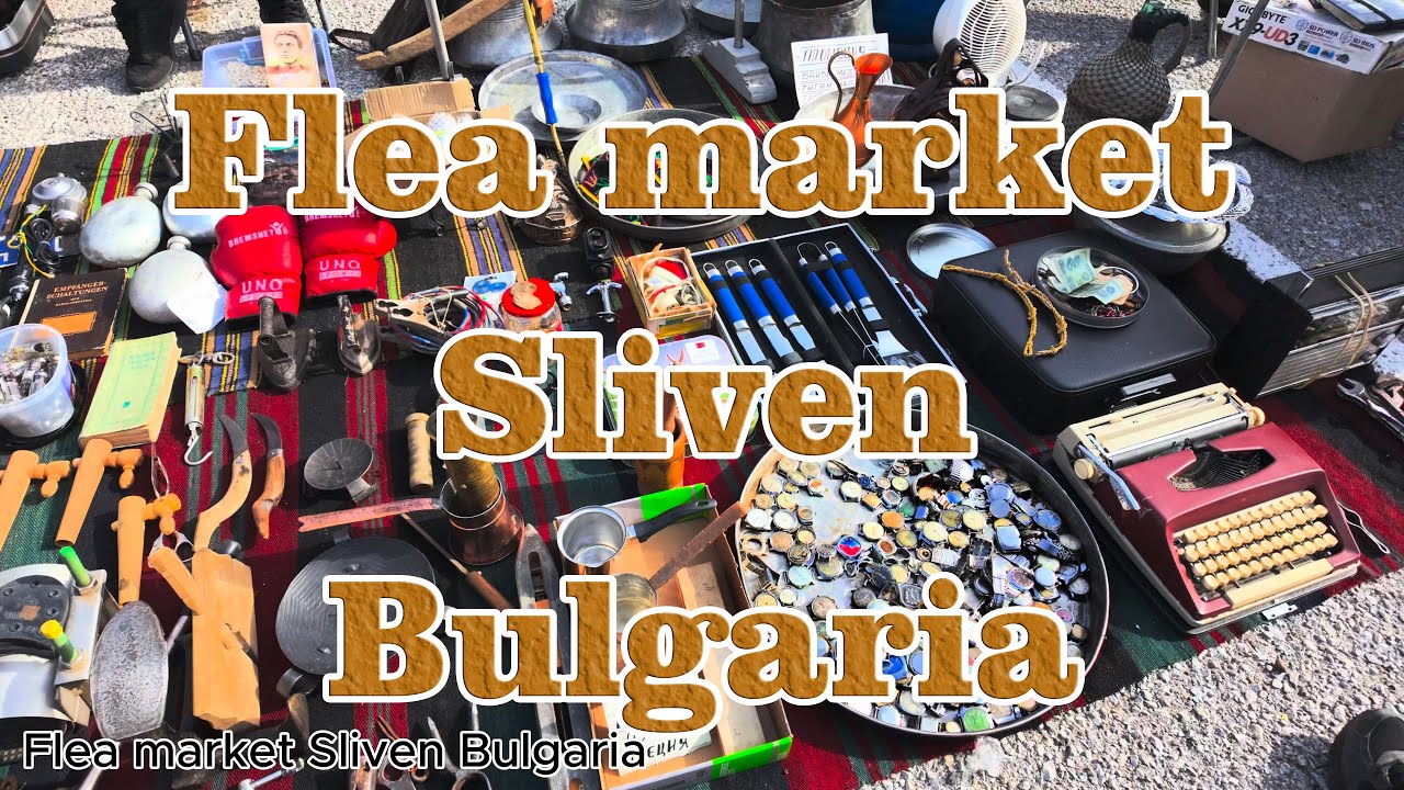 🇧🇬 Flea market Sliven Bulgaria   #битпазар #sliven #travel #bazar #сливен #битак