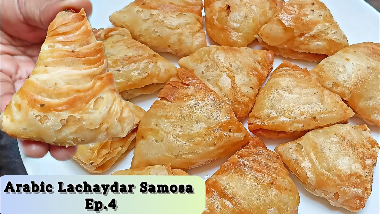 Arabic Style Lachaydar Samosa 😍 | Iftar Party Recipe | Ramadan Ep 4 | Samosa Recipe 