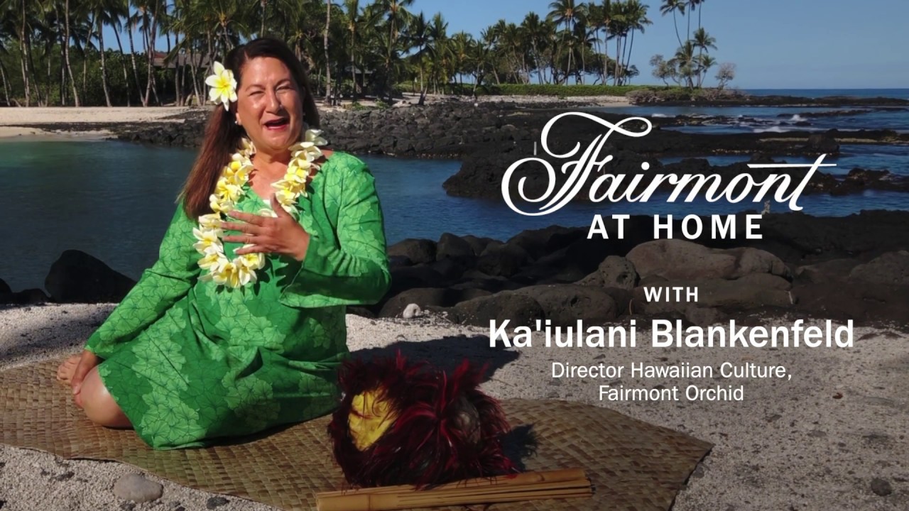 Hula with Kaʻiulani Blankenfeld, Director of Hawaiian Culture, Fairmont Orchid