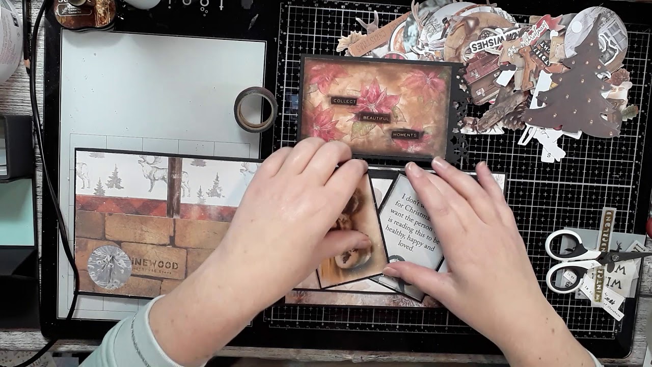 Mini Scrapalbum: de decoratie