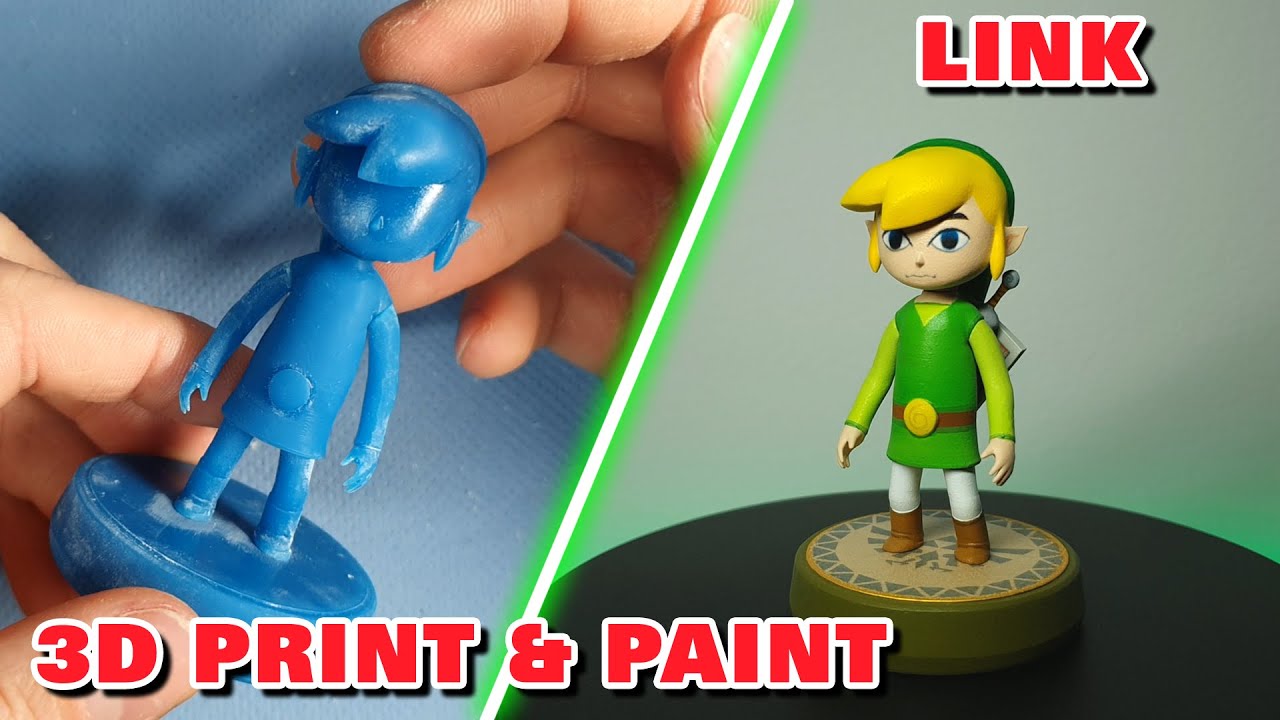 Custom Wind Waker Link Amiibo 🧲Magnetic Parts!