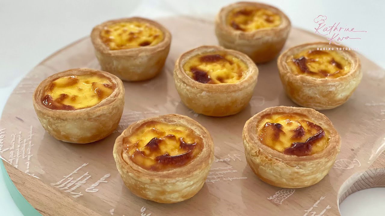 Portuguese Egg Tarts 葡式蛋挞 | 酥皮做法