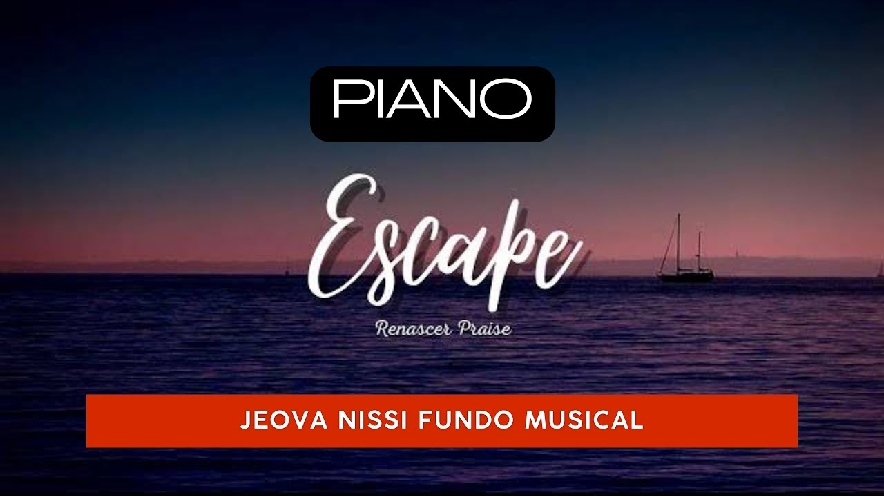 Escape versão piano  Fundo musical pra ORAR, MEDITAR, PREGAR ,MENTORAR ADORAR E DESCANSAR