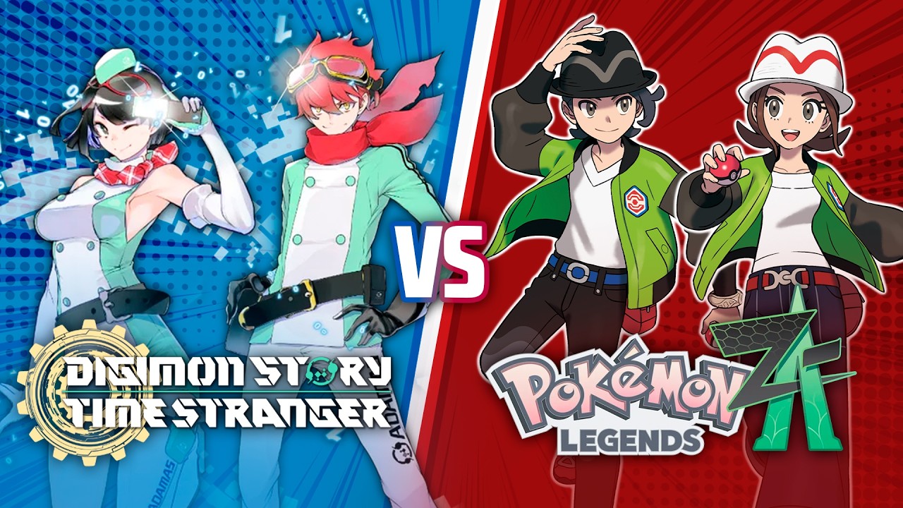 QUAL MELHOR?? Digimon Story Time Stranger VS Pokémon Legends ZA