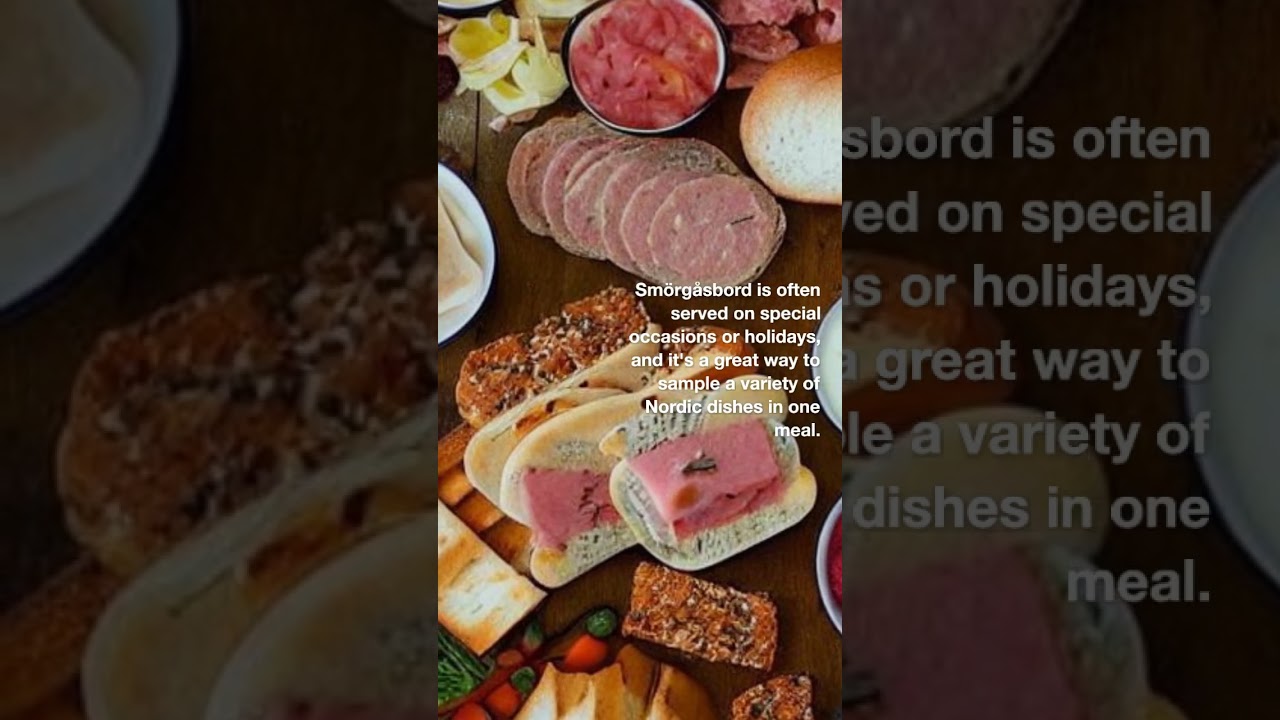 Experience the Best of Nordic Cuisine with a Classic Sm&ouml;rg&aring;sbord Spread