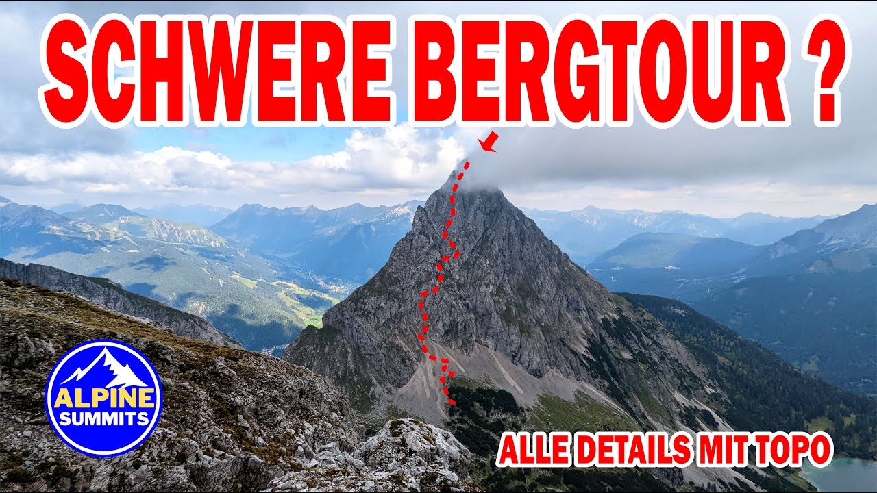 Ehrwalder Sonnenspitze Überschreitung | SCHWERE BERGTOUR | inkl. Topo #bergsteigen #alpinesummits