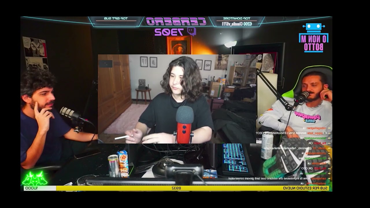 Mr Flame face Reveal - Cerbero Podcast