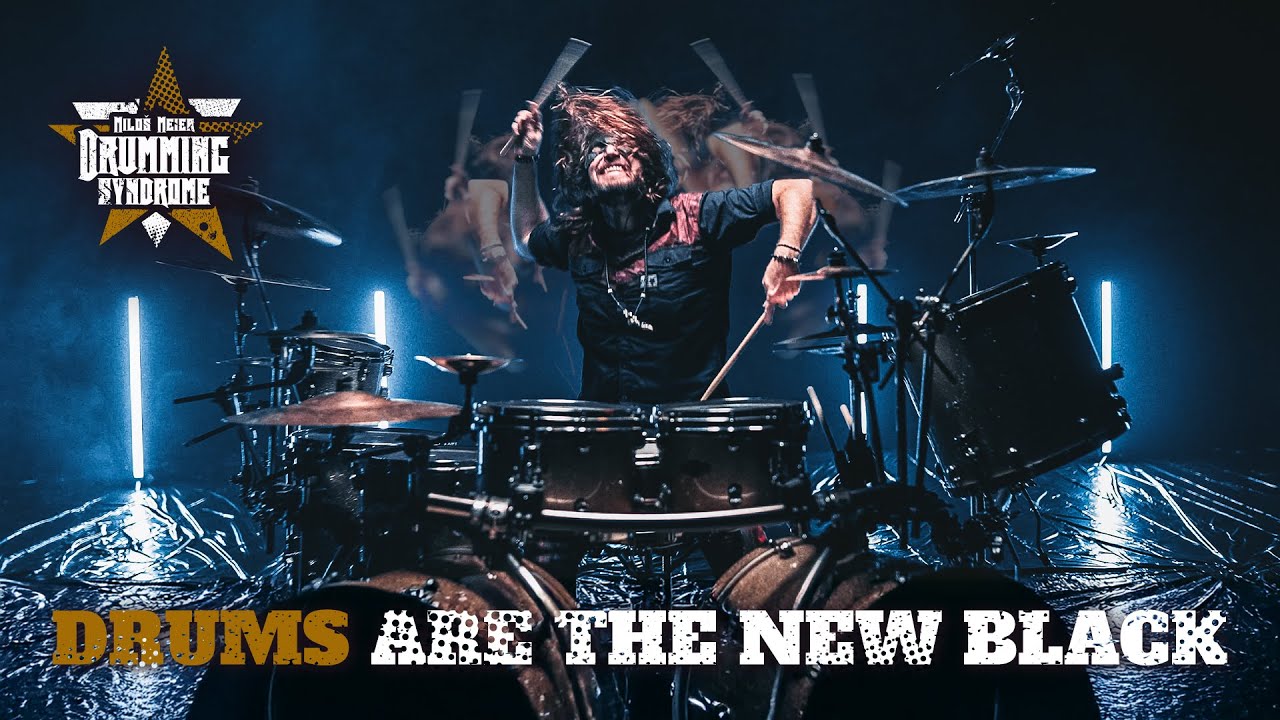 Miloš Meier - Drums Are the New Black (2024) feat. Gorgy /Drumming Syndrome video/