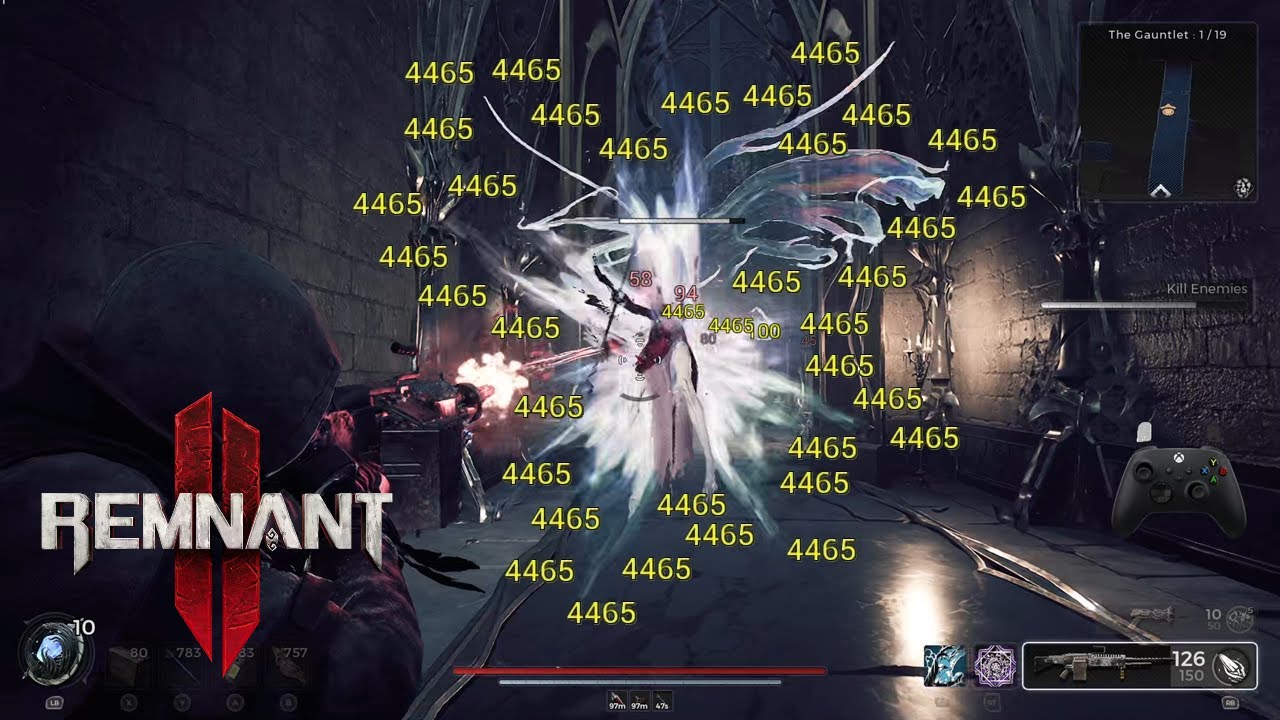 Bonesaw, 4k One Shot Mobbing Build | Apocalypse | Remnant 2 |