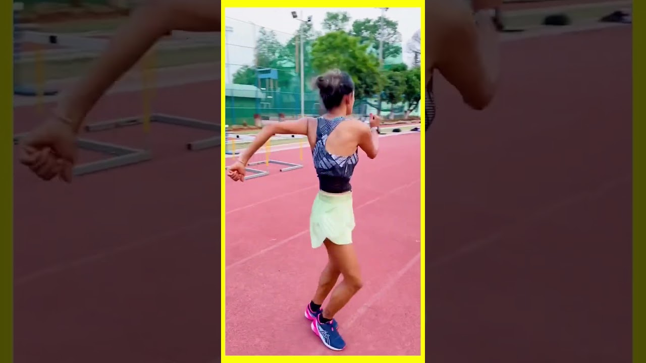 Priyanka Goswami on Track 😎😎 