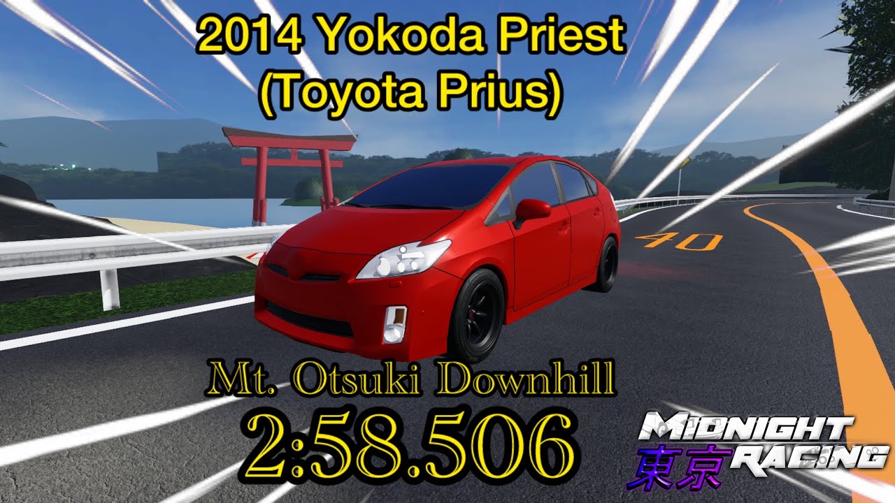 [2:58.506] Toyota Prius Mt. Otsuki downhill - Midnight Racing: Tokyo