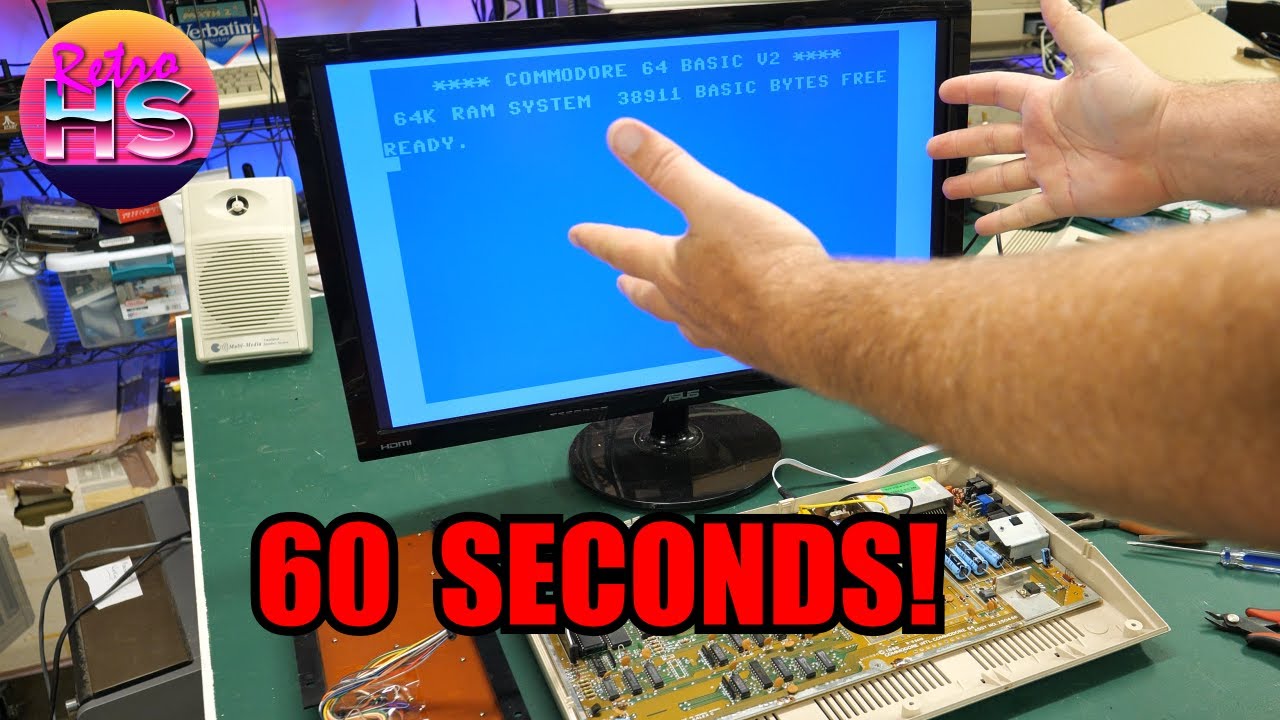 [NEW] Crystal Clear HDMI For The Commodore 64 In 60 Seconds