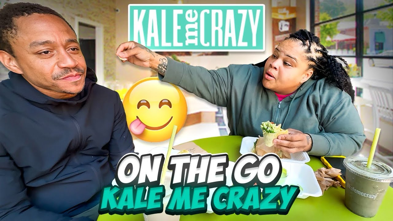 On the Go w/ Kale Me Crazy. #RedvsRedd