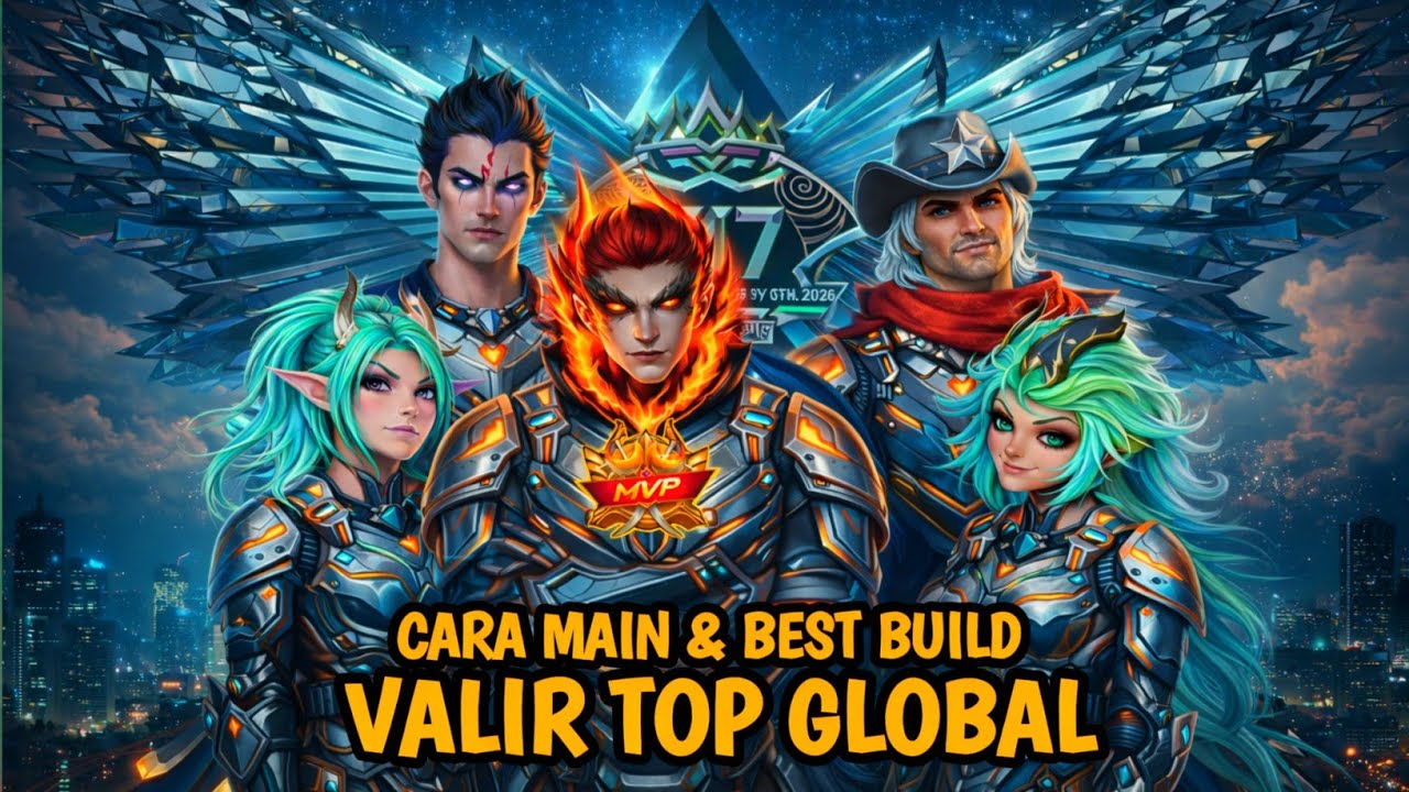 Terbaru Build Valir Paling Sakit 2026 Pasti Menang ‼️Mobile legends