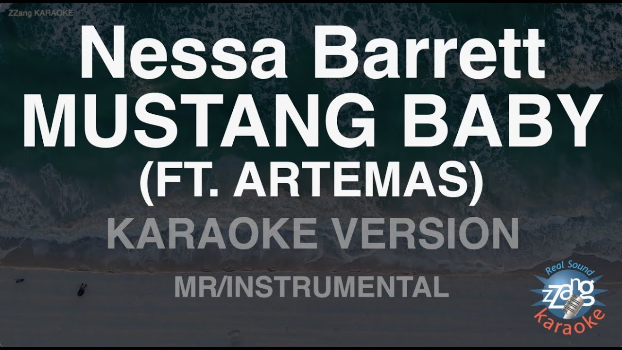 Nessa Barrett-MUSTANG BABY (FT. ARTEMAS) (MR/Instrumental) (Karaoke Version)