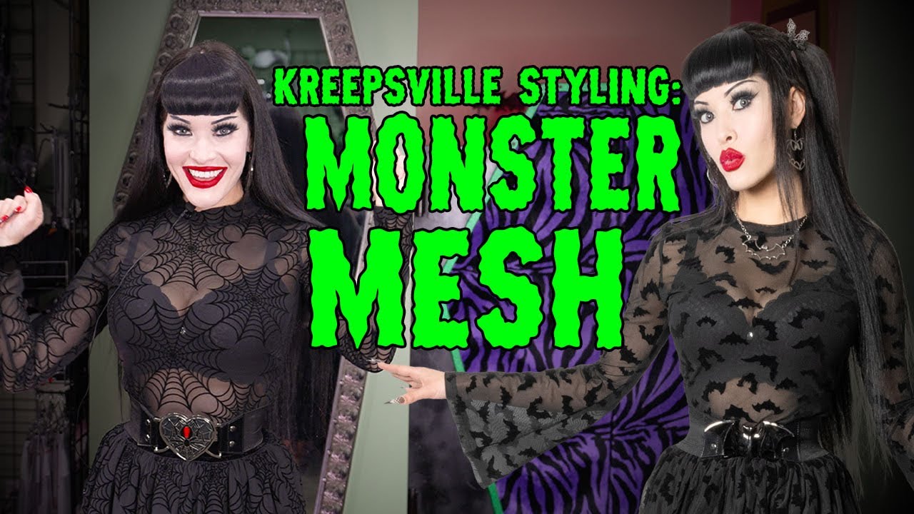 Kreepsville's Monster Mesh Collection!