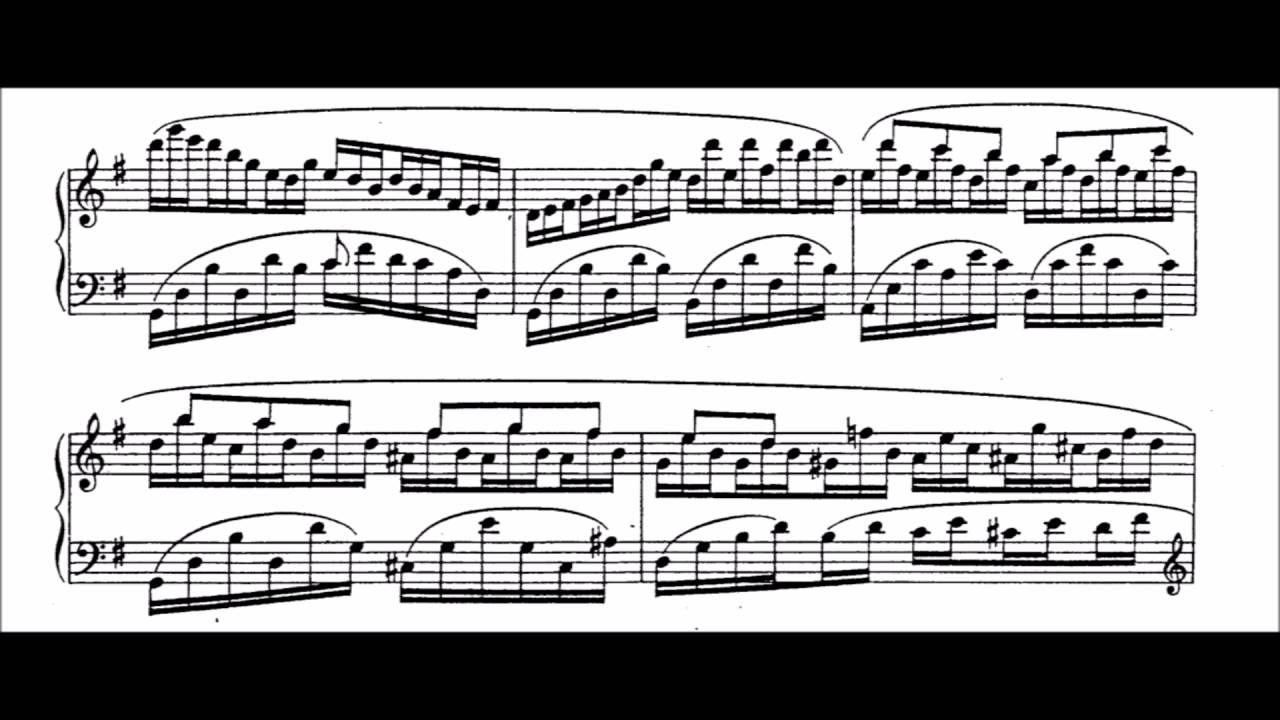 Sergei Bortkiewicz - G Major Etude, Op. 29, No. 1 