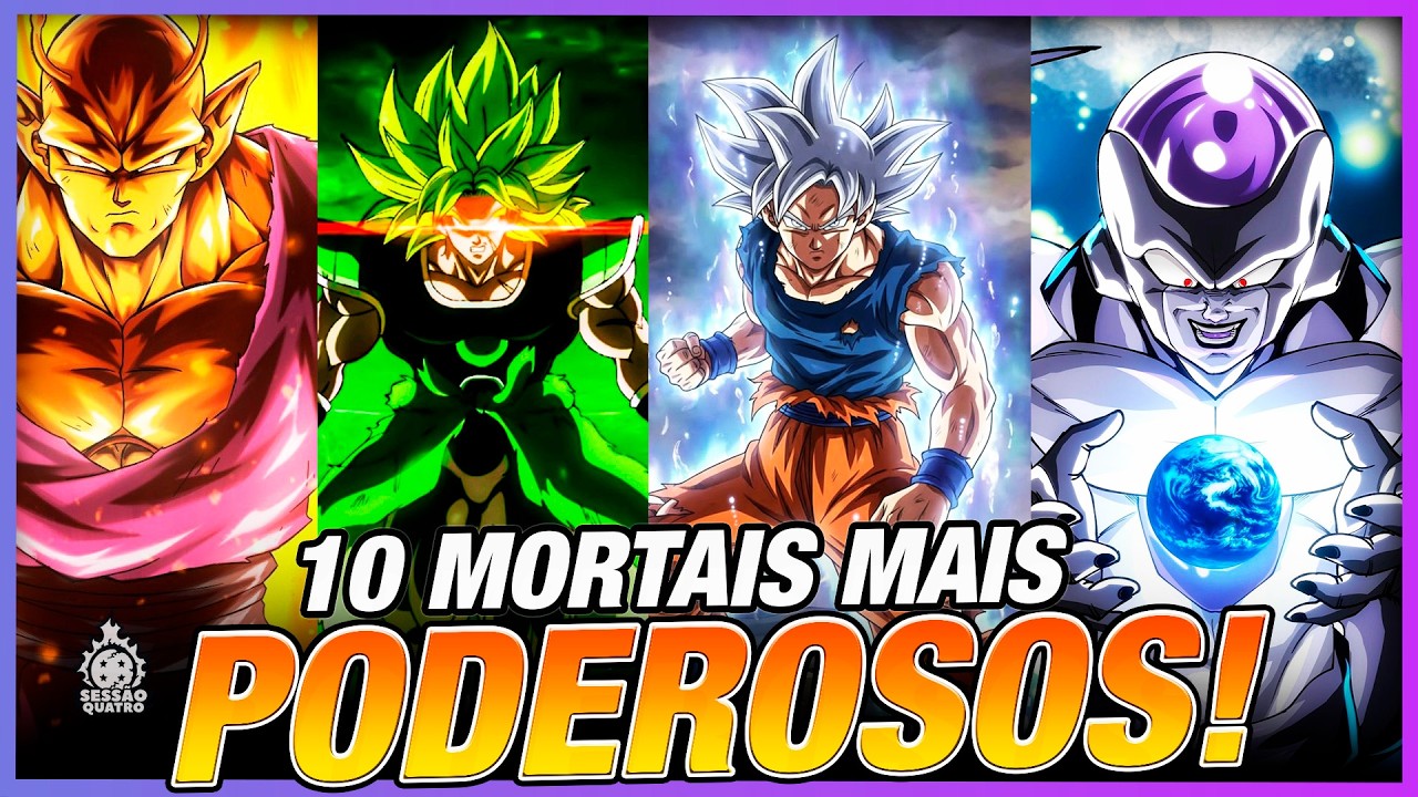 OS 10 MORTAIS MAIS PODEROSOS DE DRAGON BALL SUPER 222