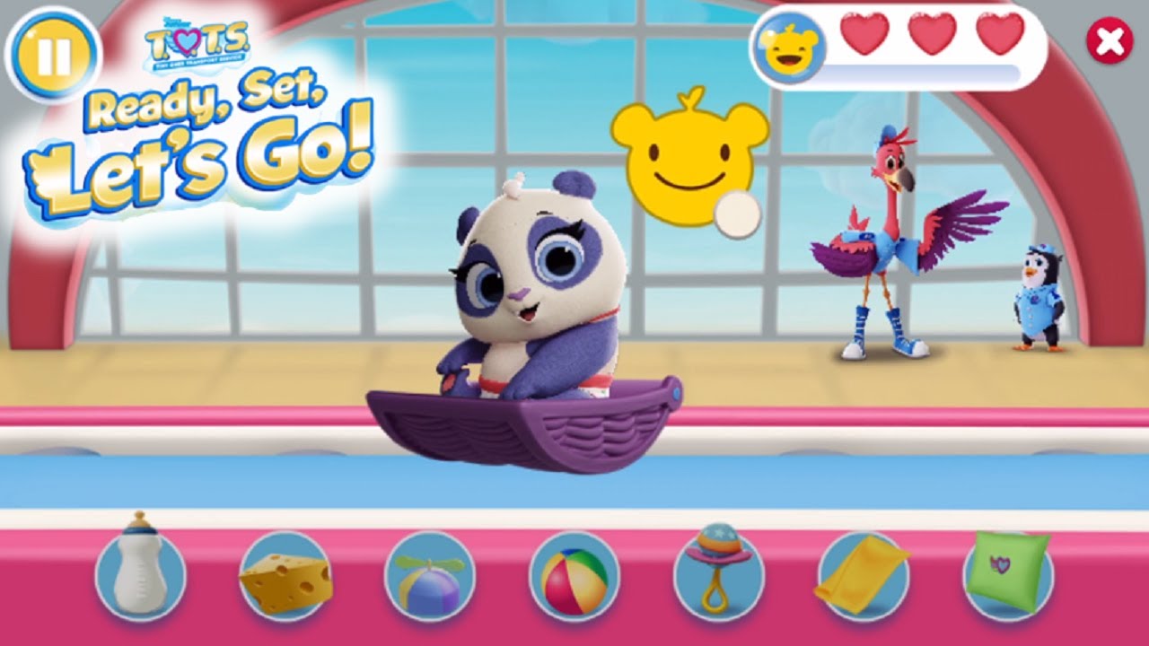 NEW! Help Pip and Freddy deliver PRECIOUS the PANDA | Disney Junior TOTS Ready Set Go Game | T.O.T.S