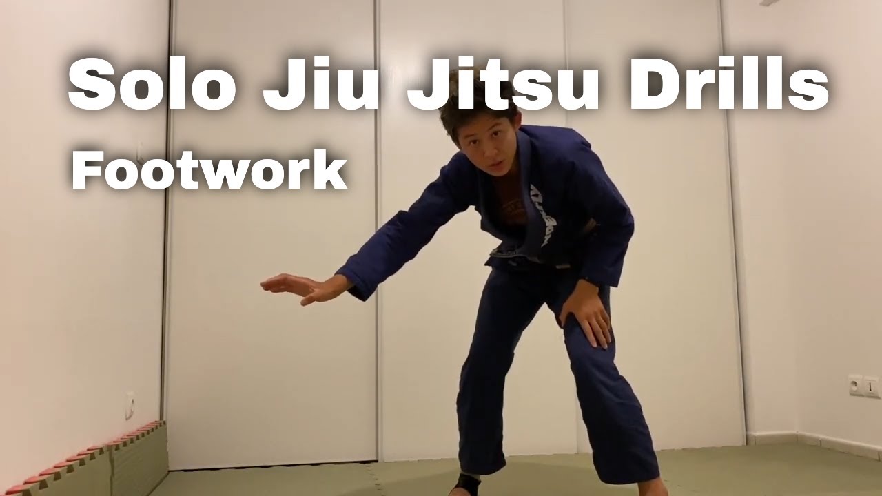 Solo Jiu Jitsu Drills | Footwork | Lockdown BJJ