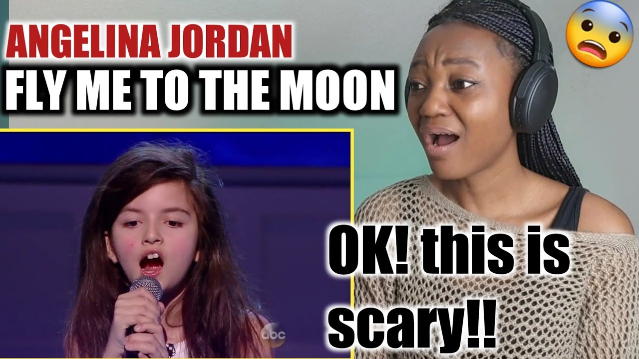*MESMERISED AGAIN* BY Angelina Jordan - Fly me to the moon | Reaction |