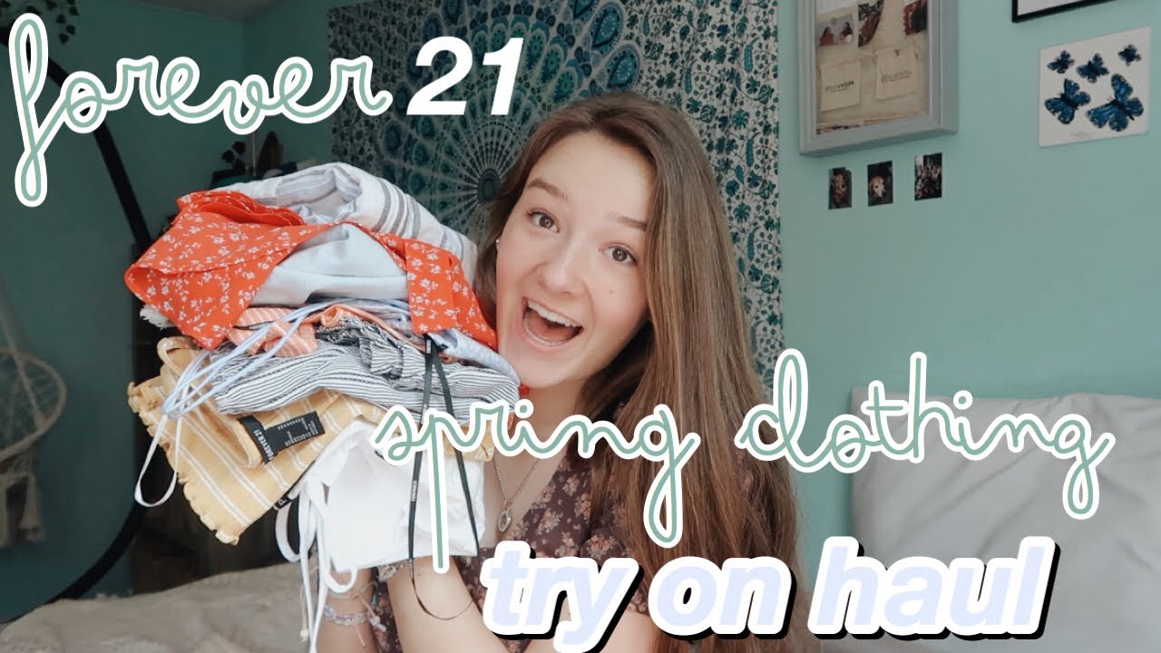 FOREVER 21 HAUL 2020! SPRING CLOTHING TRY-ON HAUL