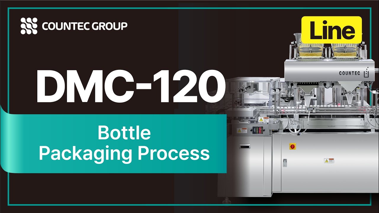 DMC-120 Tablet/Capsule Counting & Filling Line