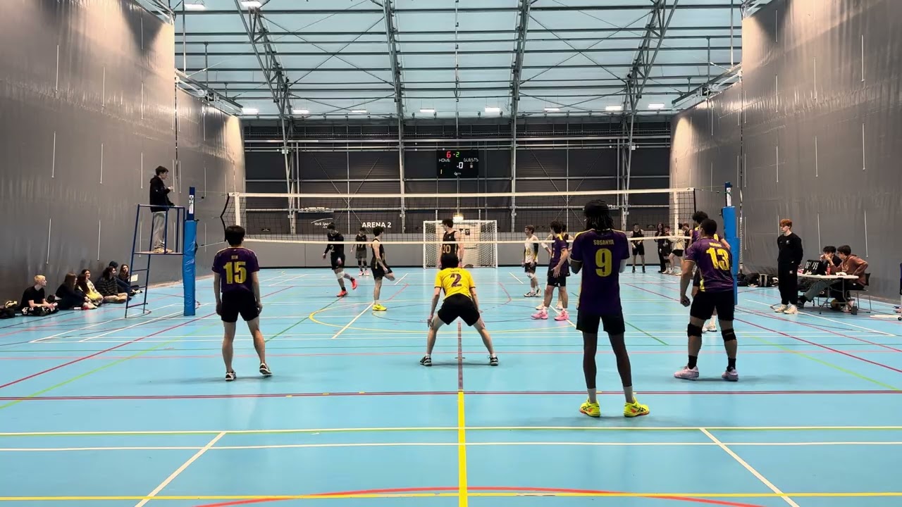 MIC'D UP VOLLEYBALL Set 2 | UOM M1 vs University of York M1 | BUCS Div 1 Away